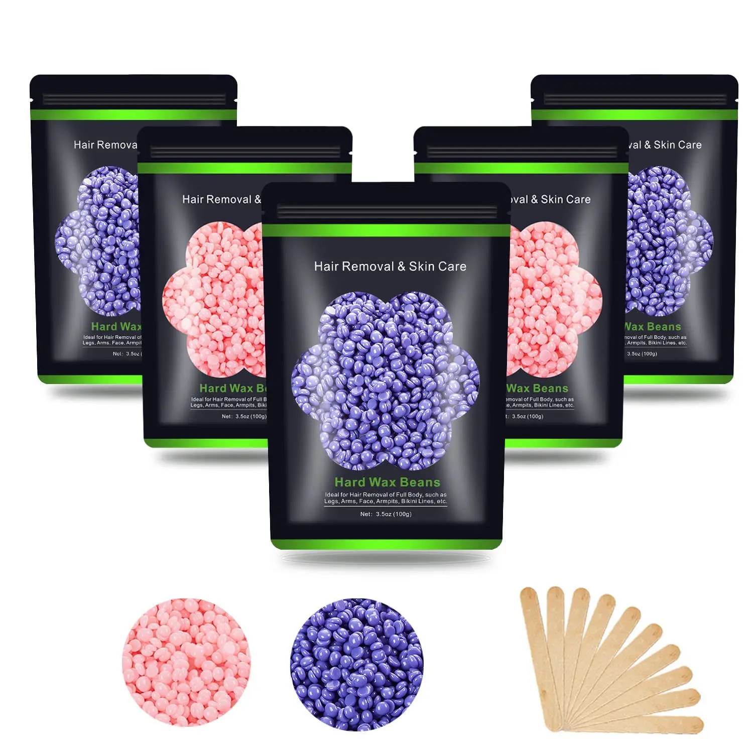 oem odm waxjiss wax beads hair removal