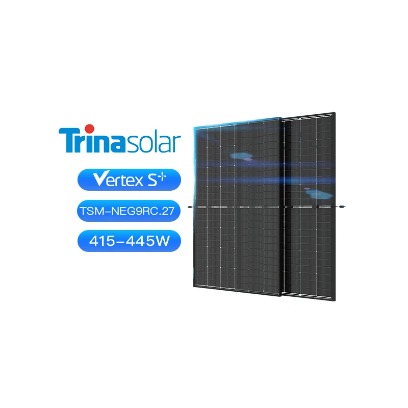 Trina Vertex S+ 440W Panels Trina Vertex S TSM-430 NEG9RC.29 430W N Type Bifacial Double Glass Warehouse Rotterdam Trina 440W