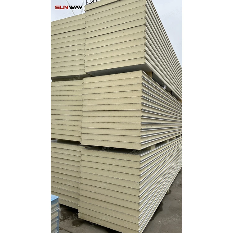  Color Steel Insulation Wall Panel PU Sandwich Factory Price Hot