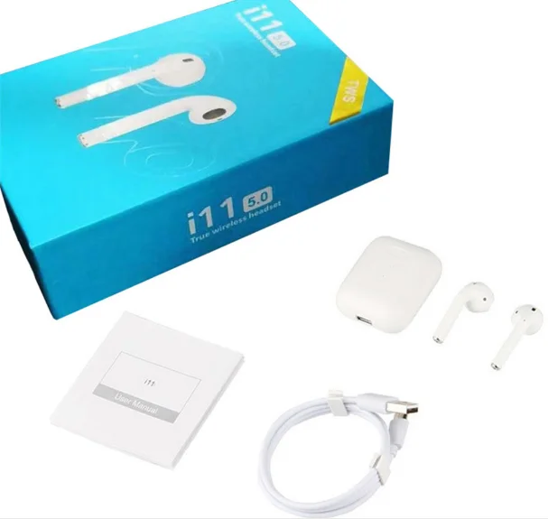 Touch control noise cancelling tws wireless earbuds i11