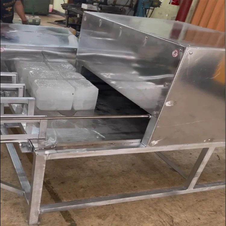 Good quality Ice Block machine / Food Grade Ice Cutter Saw Cutting Machines