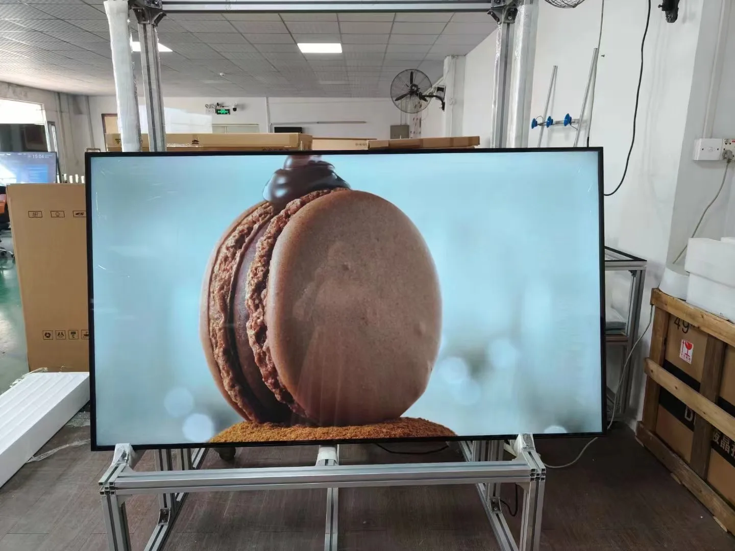 65 дюймов Digital signage и дисплей ЖК-панель LC650EGF-FKM1 поддержки 3840(RGB)* 2160 670 nits ЖК-дисплей рекламный экран