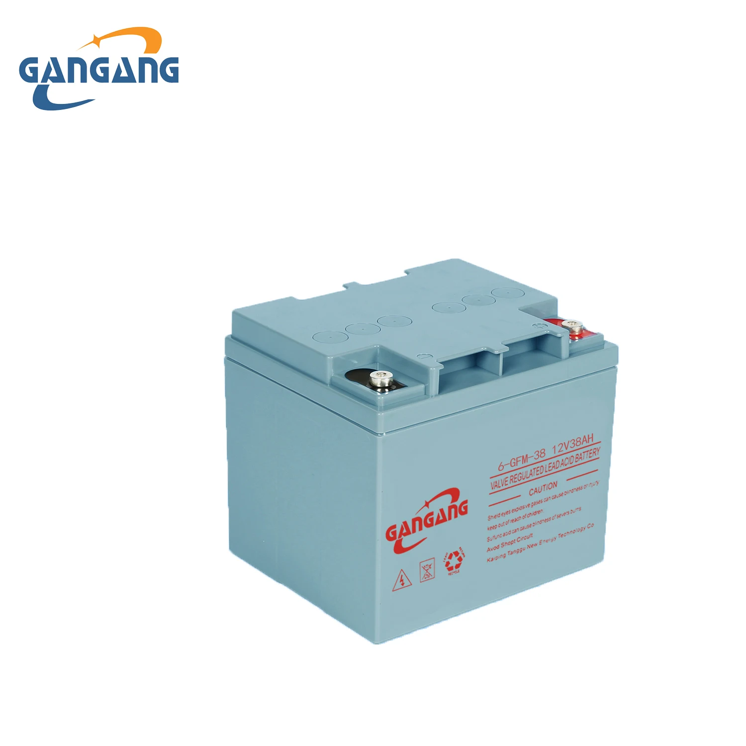 Hot-sale 12V 38Ah Valve-regulated Rechargeable AGM Battery