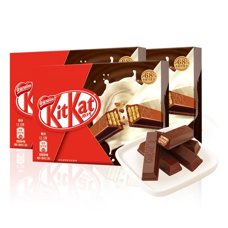 Wholesale Milk Chocolate Kitt Kat 34g Matcha Flavored Wafer White Chocolate