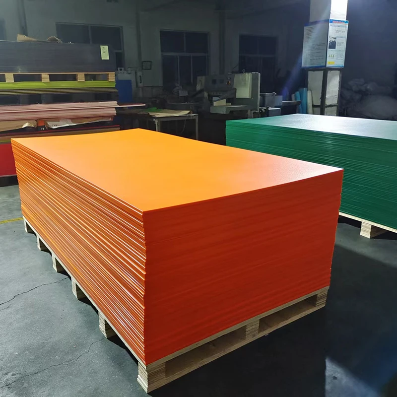 Factory wholesale furniture material price 4x8ft rigid plastic hdpe pe Board 2 3 4 5mm white plastic Board sheet