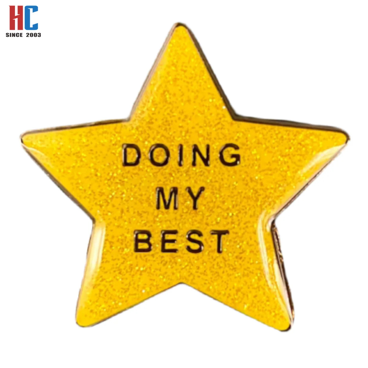 20 Years  Factory Custom Frog with Glitter Boots souvenir Metal enamel Lapel Pin