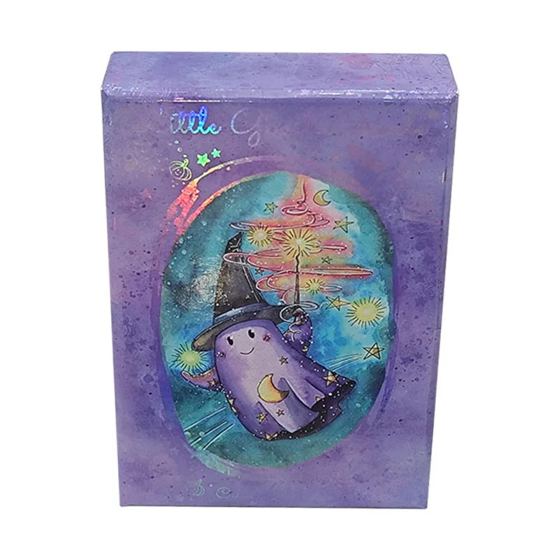 Wholesale Custom Buy Silver Shine Foil Tarot Playing Cards Own Printing Design Paper Material Logo Customization Packaged in Box