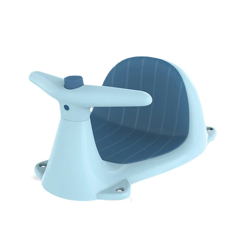 Amazon 2021 new baby bath seat comes with water spray easily give your baby a bath