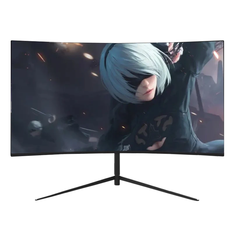 Thin Wall Mounted Frameless 1080p Led 24 Ips Monitor For Office Use