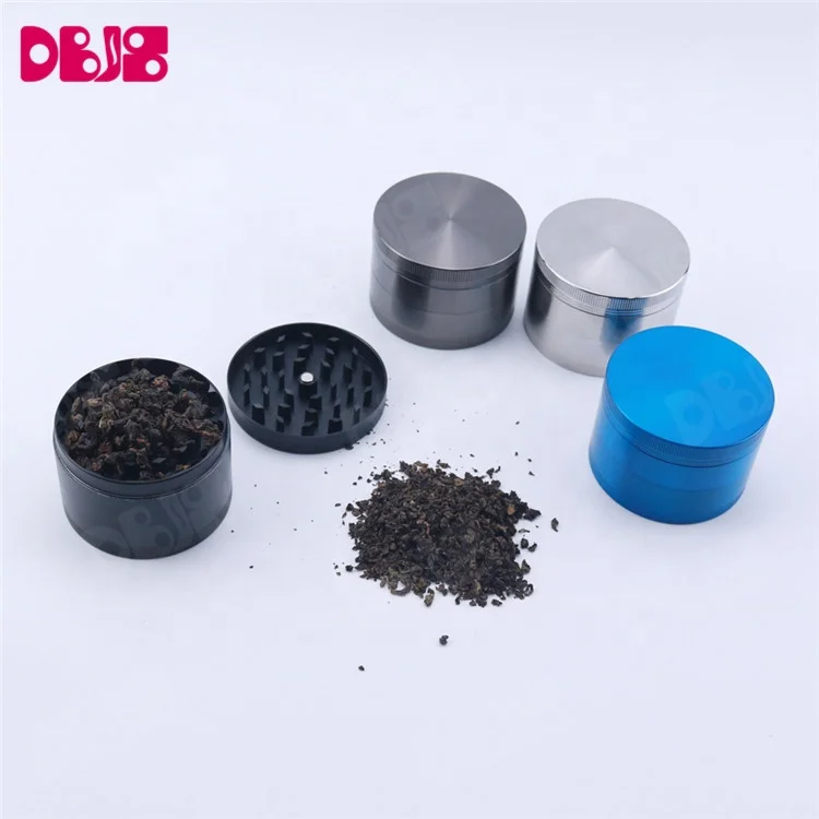 
Advanced customization rainbow color tobacco dry herb grinder smoke accessories 
