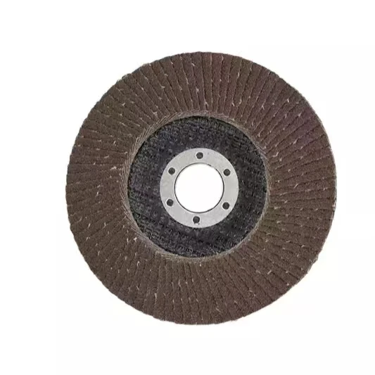 115*22mm Aluminum Oxide abrasive flap disc high quality articles are manufactured by professional technicians
