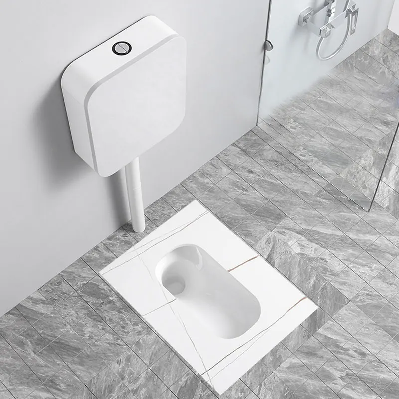 Спеченный каменный фарфоровый унитаз стандартного размера