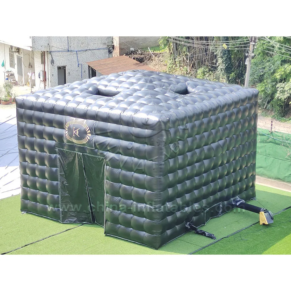 Outdoor Pop Up House Party Tent Inflatable Disco Lighting Club with Window