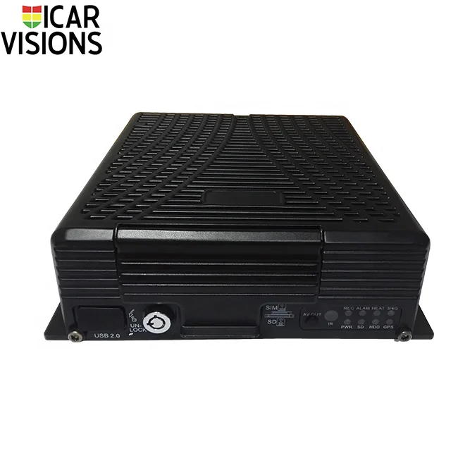 
HDD 4CH MDVR with GPS 4G WIFI free CMS software web client for bus truck and school bus 