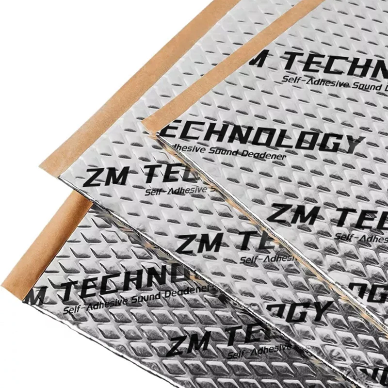 Car Engine Sound Heat Insulation Noise Control Deadening material fabric roll deadening cotton 800*500mm