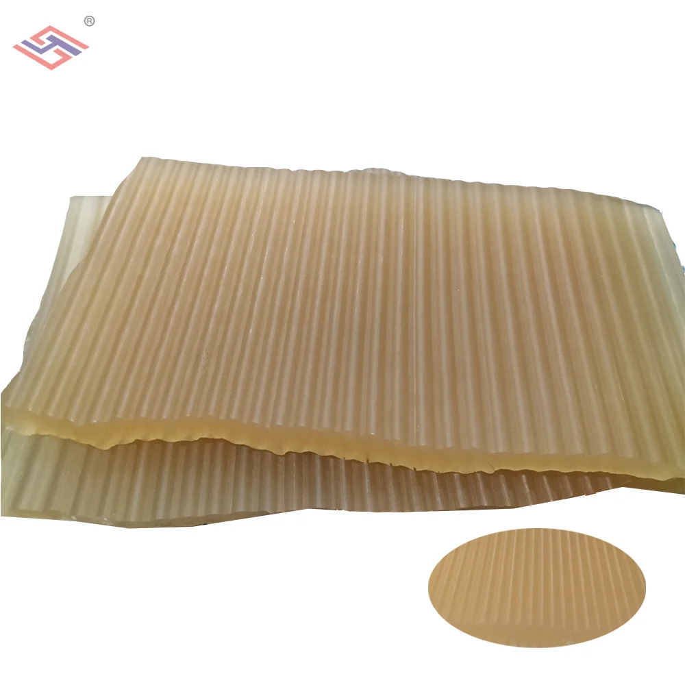NBR/PVC oil-resistant and wear-resistant light yellow rubber sheet for rubber hoses and other products NV7030H