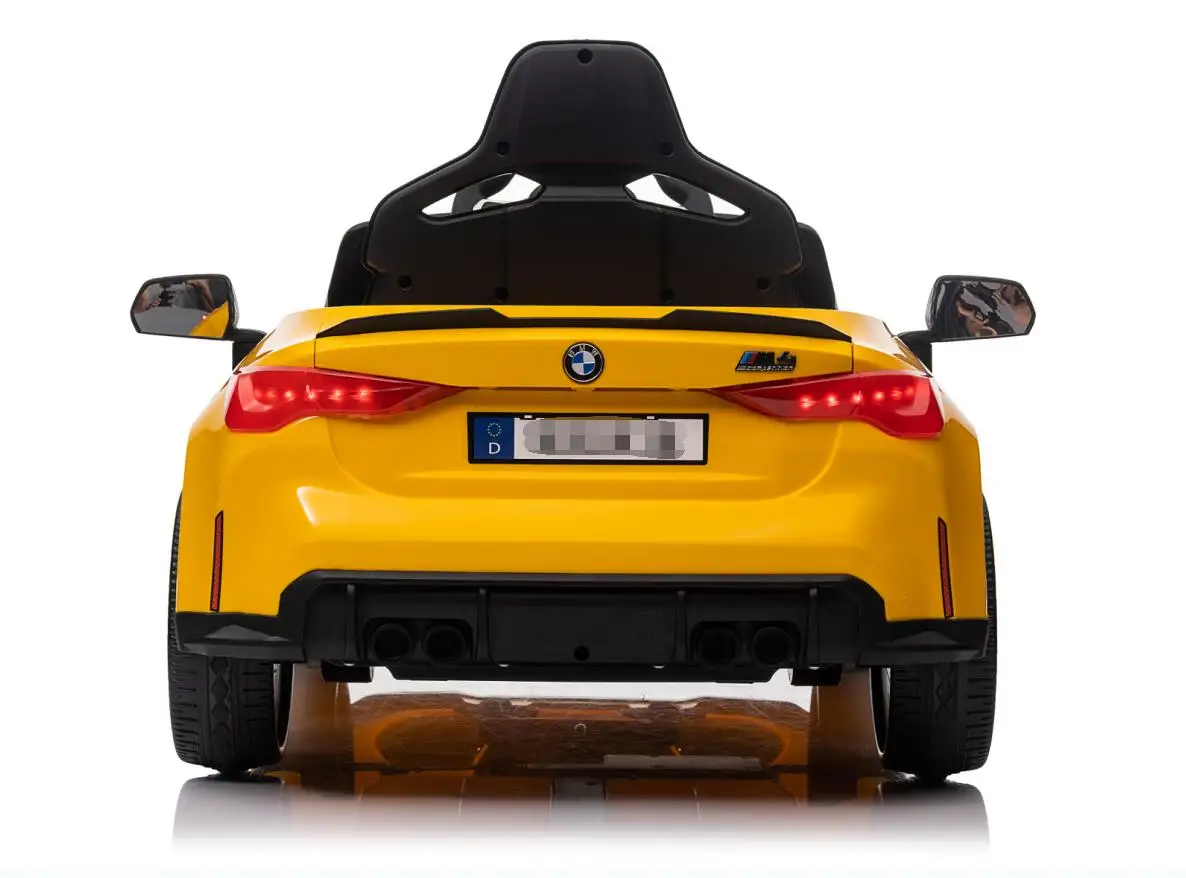 Совершенно Новый Одноместный автомобиль BMW M4 с дистанционным управлением на батарейках 2 4 г для детей