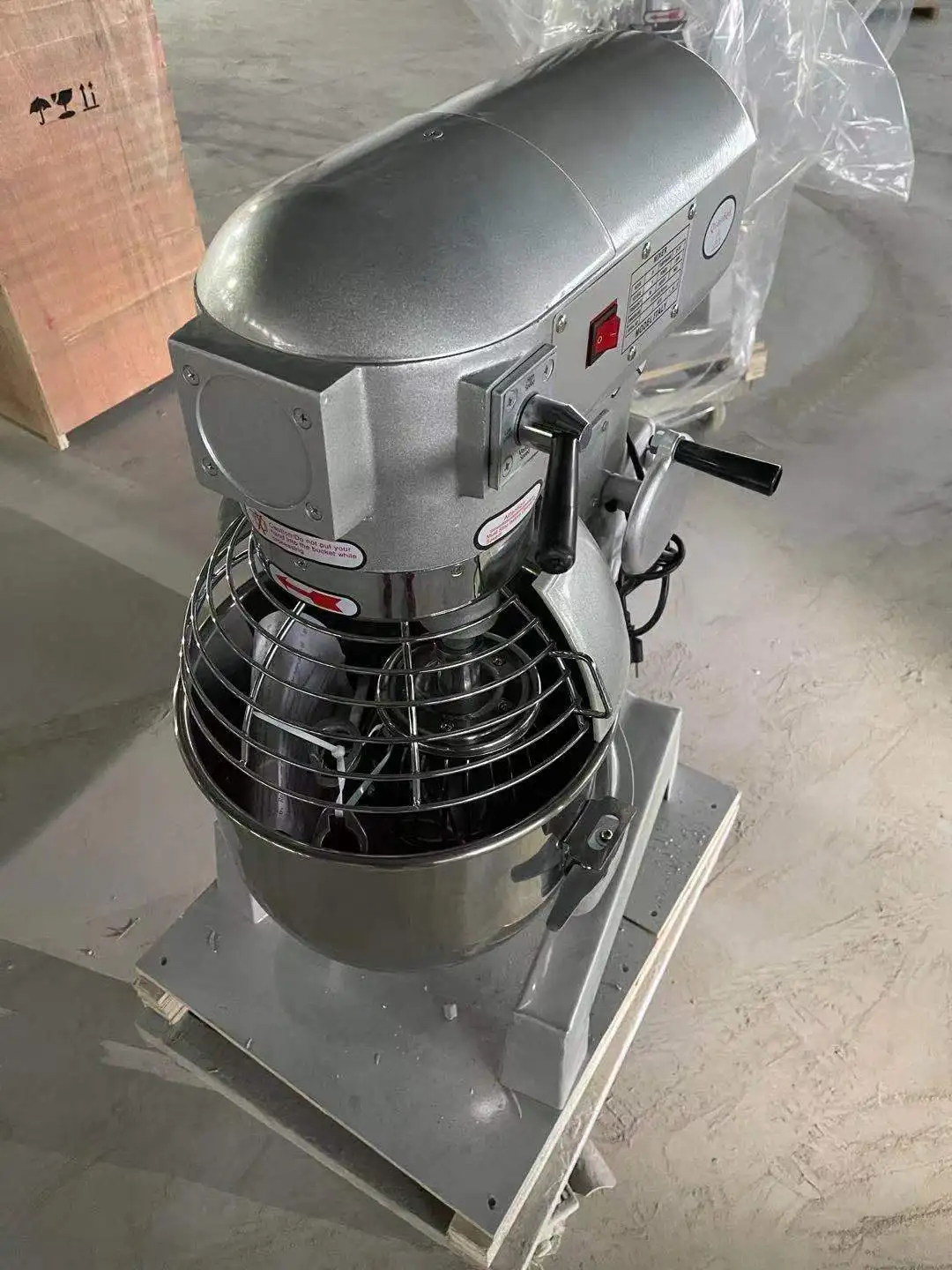 Stainless Steel Meat Mixer Cake Mixer Machine Blender Mixer With Copper Motor