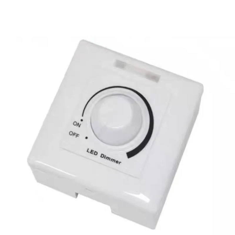 Low Voltage 12V 24V Dimmer PWM Stepless Dimming Lamp Remote Control Switch Transformer Panel Knob Controllable Driver