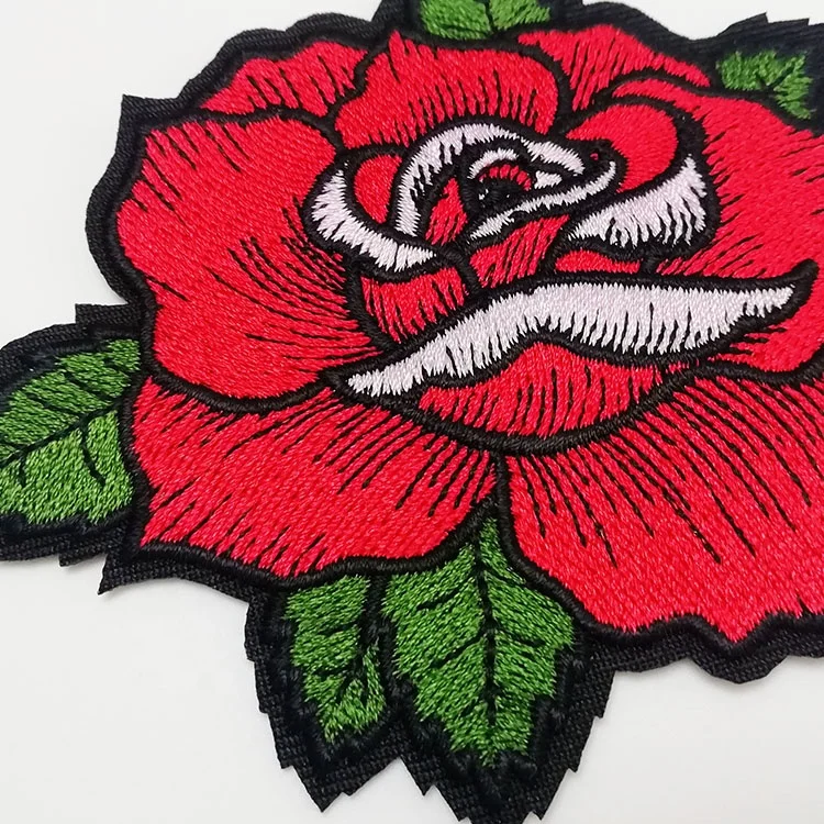 
Woven Main Label Designs Custom Clothing Embroidery Iron On Star Patches 