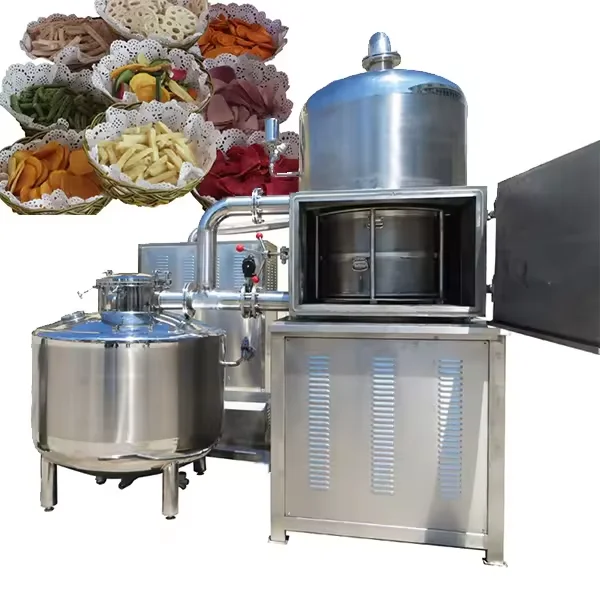 Good Quality Continuous vegetables Vacuum Fryer / Fruit Vacuum Frying Machine / Vacuum Frying Machine price
