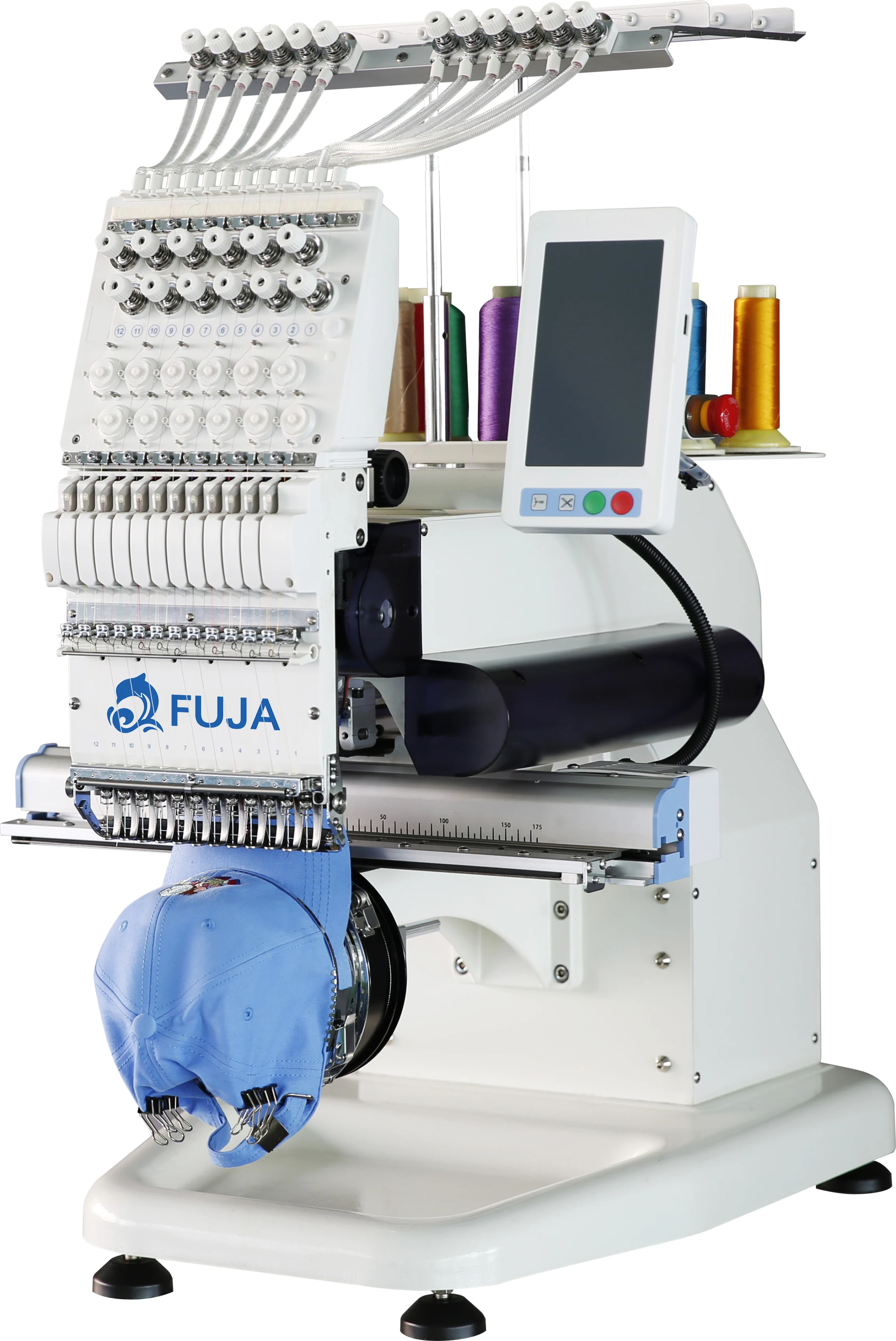 Single Head Embroidery Machine Available In All Sizes Hat Computerized 3D Embroidery