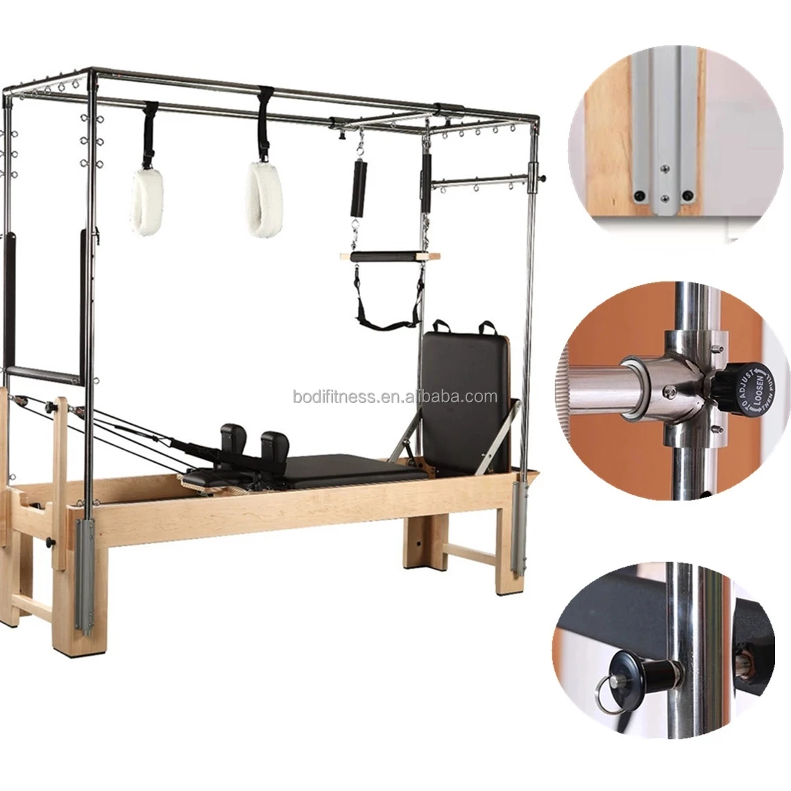 Factory wholesale sale Pilates Cadillac Reformer Pilates Full Trapeze Gym Fitness Equipment for Studio and Home