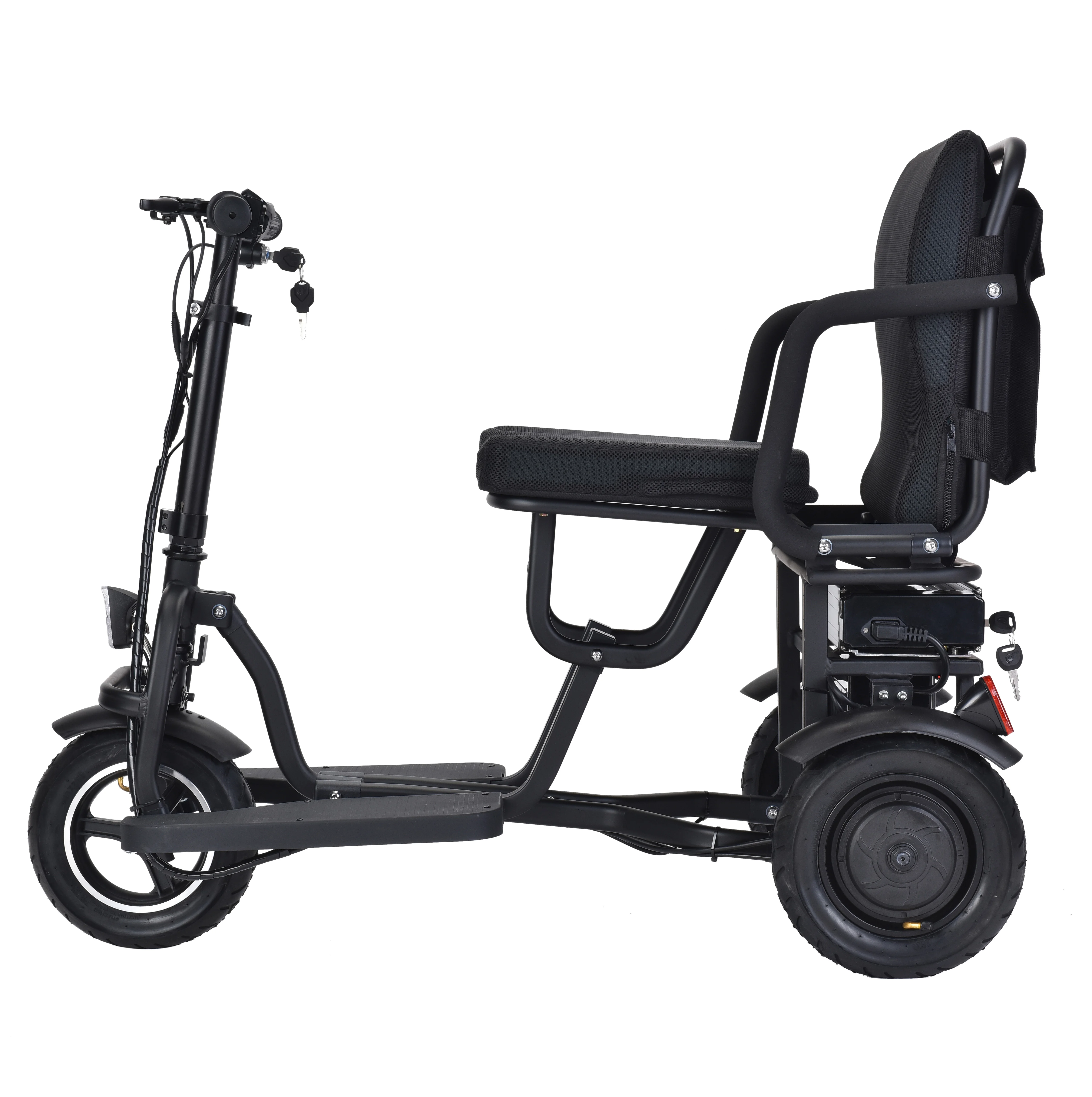 2022 New Easy Folding Mobile Scooter Compact Lightweight Portable Mini 3 Wheel Electric Mobility Scooter for the Elderly
