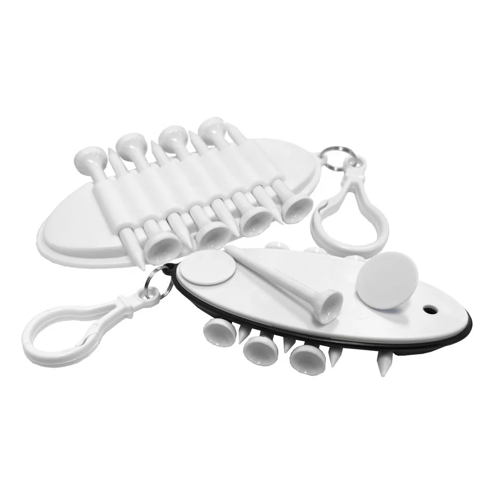 Wholesale Cheap Price Durable ABS Plastic Case and PS Golf Tees Custom Logo Promotional Gifts GF005 Golf Buddy in Stock