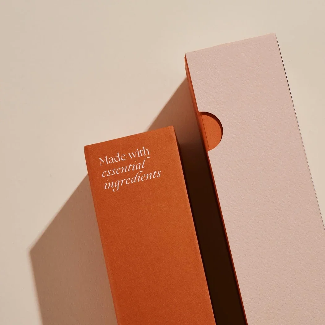 Custom Luxury 60ml Cosmetic Dropper Bottle Paper Box Cosmetic Packaging Boxes Book Type Box