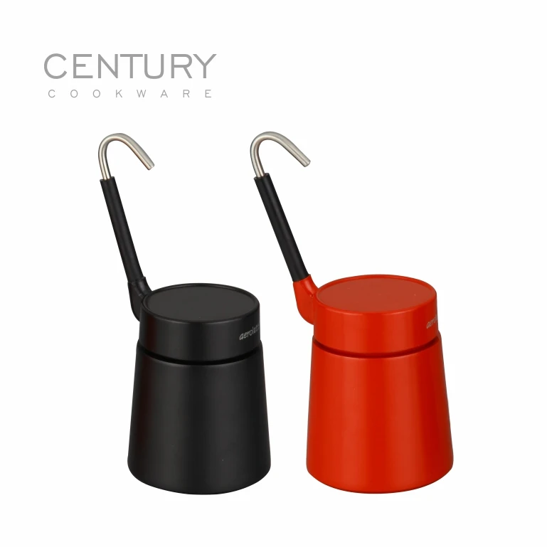 CENTURY Classic Italian Aluminum Moka Pot Portable Induction Espresso & Coffee Maker Business-Grade Pressure Valve Stove Top
