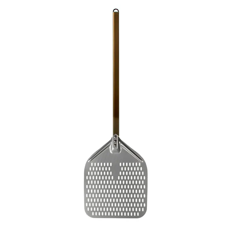Baking accessories pizza stone pizza peel shovel dough cutter wheeled oven copper wire brush with long handle pizza oven tool