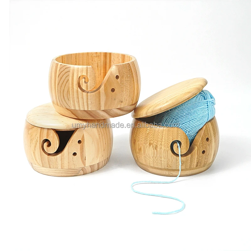 yarn wooden bowl2