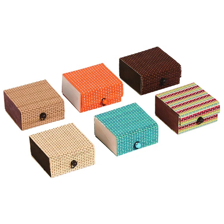Eco-friendly Graceful Multicolor Bamboo Chocolate Candy Food Box