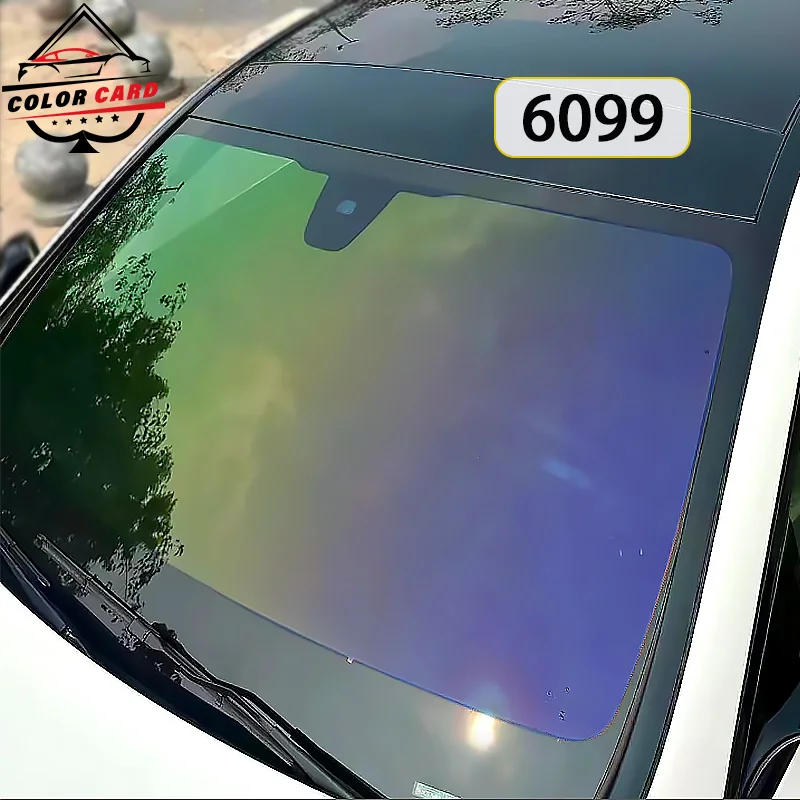 1 52*30 м синий Хамелеон оконная пленка автомобильное стекло ветровое солнечные окна оттенок оконный