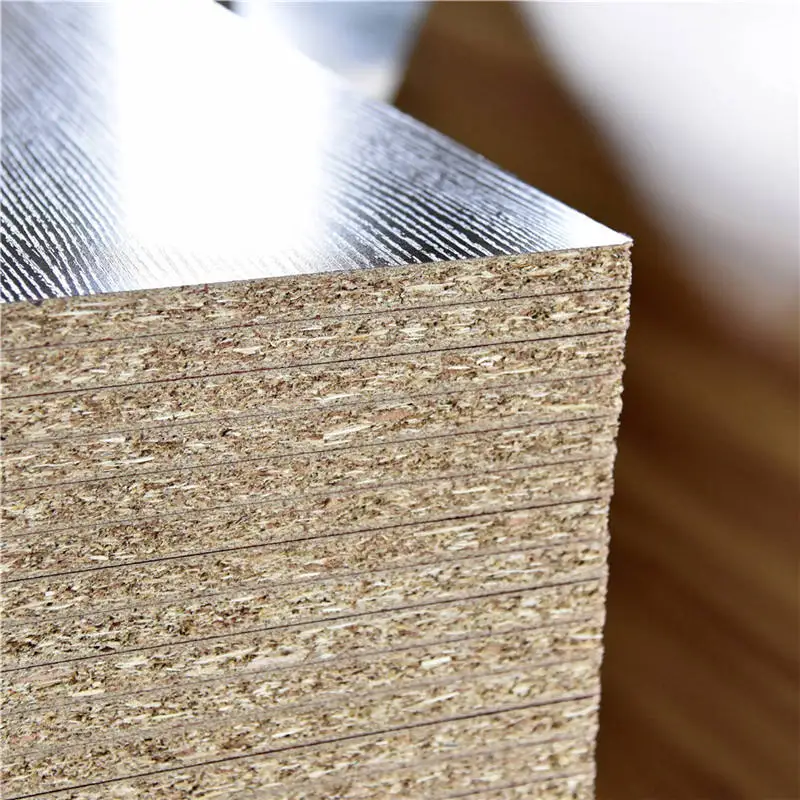 MFC white melamine laminated green core HMR waterproof particle board chipboard sheets