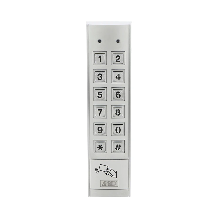 DK-2891A Vadanal Resistant Mullion Mount Standalone Keypad with 125KHz Em Card Reader