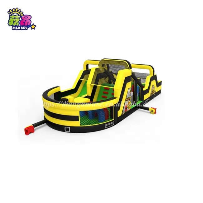 commercial inflatable bounce house obstacle course obstacle course inflatable on sale Customized