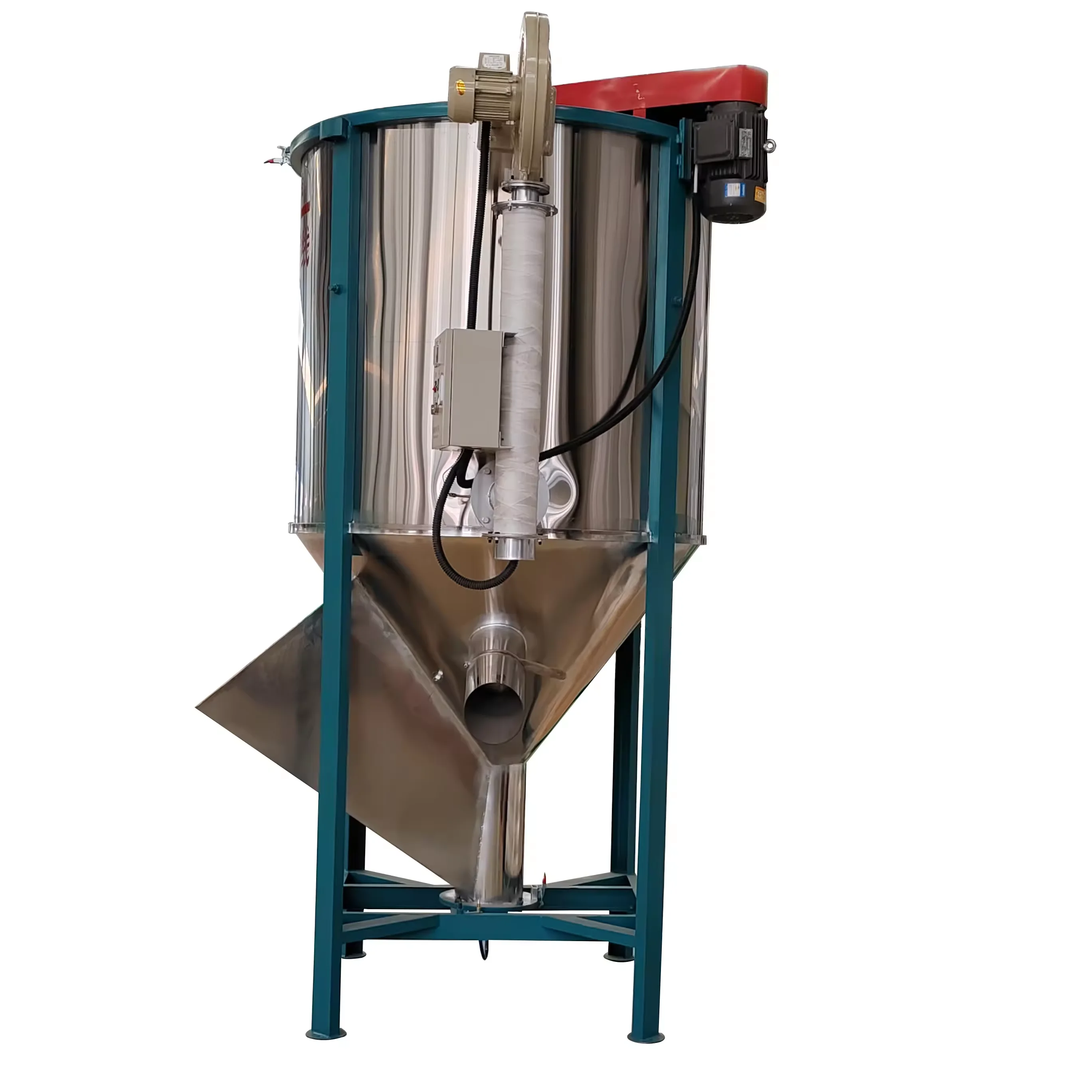 LD 2024 promotion 10L hopper dryer HDPE PP PE granule drying mixing for plastic industry