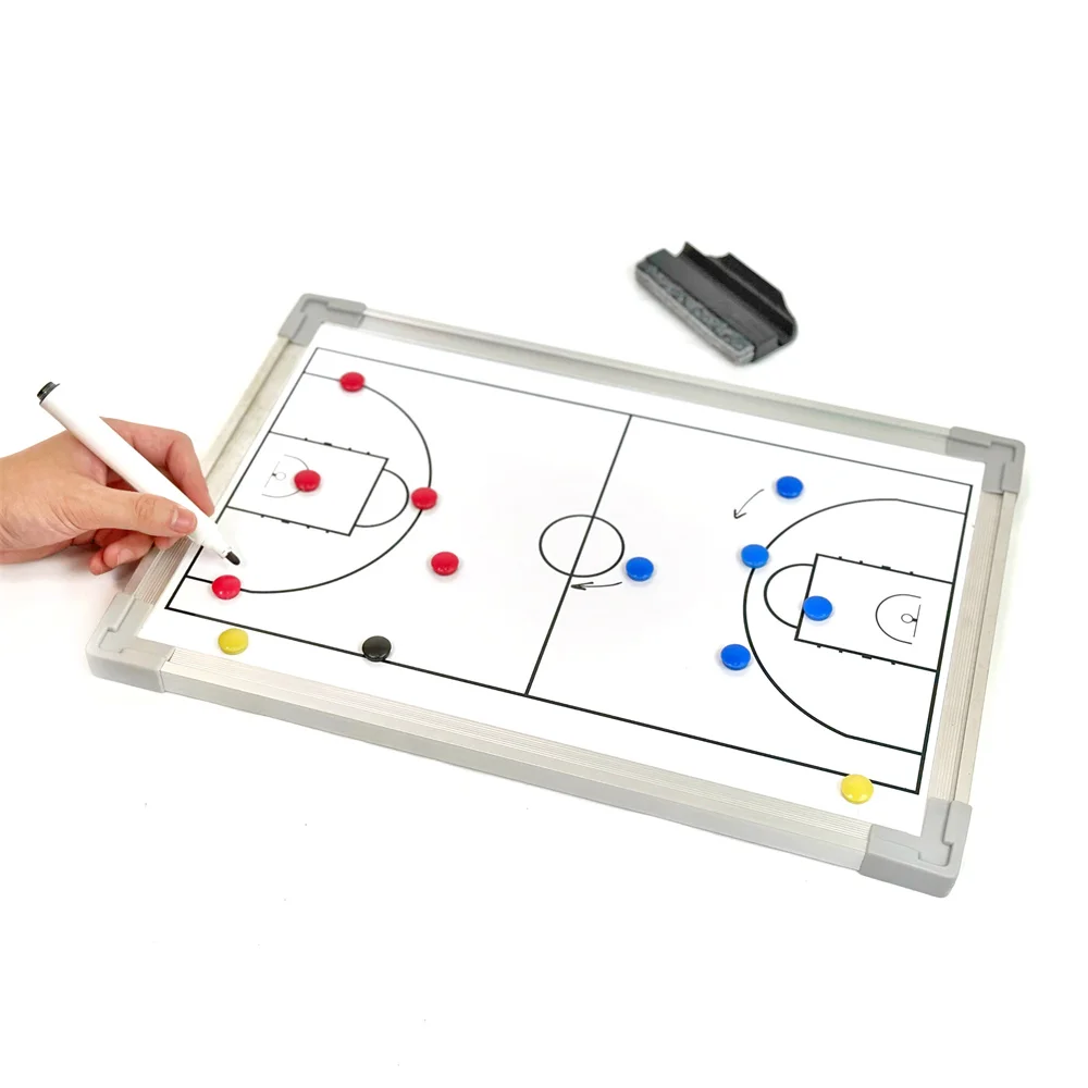 Hot Sale Single-Side Basketball Magnetic Tactic Board Training Tactic Board For Match