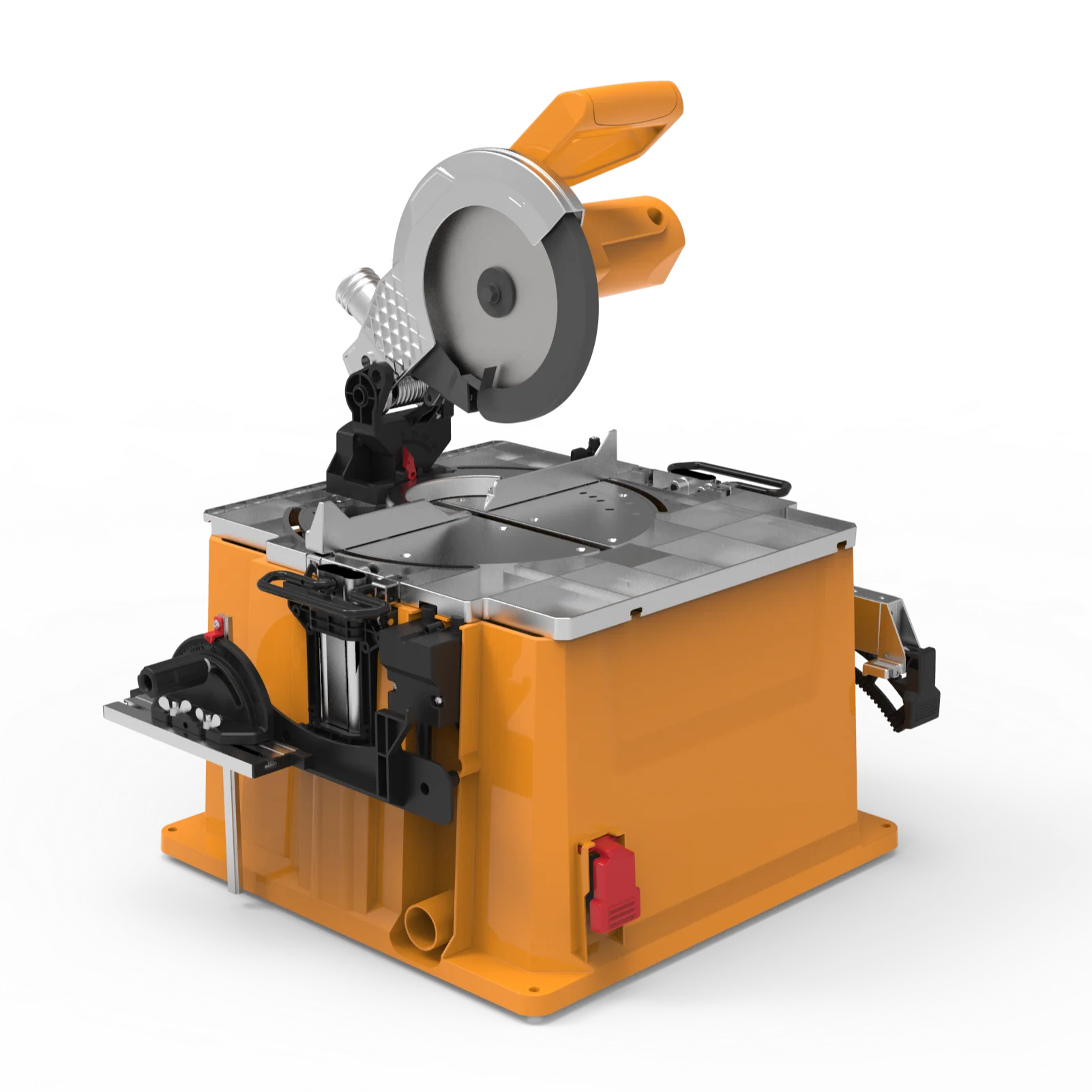 Explosive New Products 1500W 4000rpm Flip Over Saw 210mm Blade Dia Miter Saw