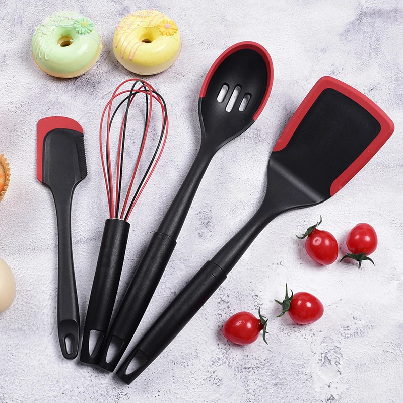 Nylon Kitchen Utensils Set 8 Piece Custom Logo Cooking Utensils Set
