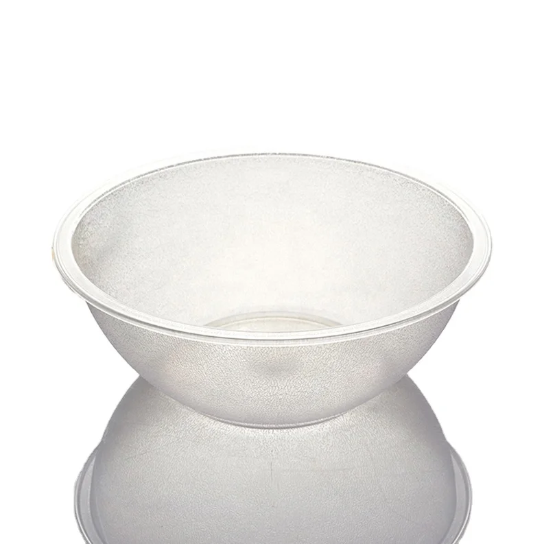 3000ML Strong Stackable Round Plastic Salad Bowl unbreakable mixing bowl for hotel and restaurant