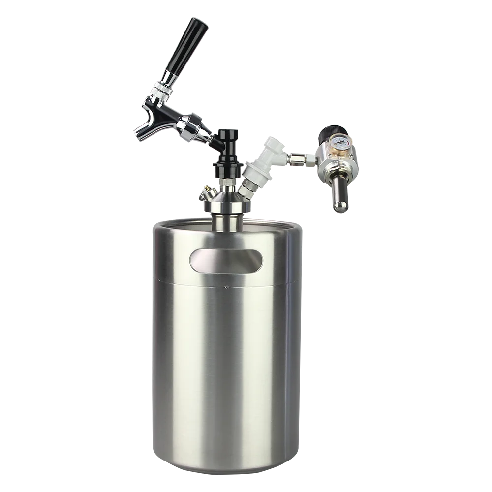 5L Stainless Steel Beer Growler Keg with Mini