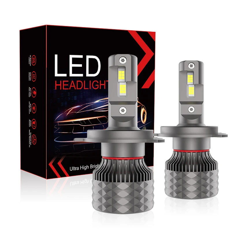 Auto accessories LED car headlights Led Voiture Luce Car 9012 Headlight Bulb 9007 9006 Auto Accessory