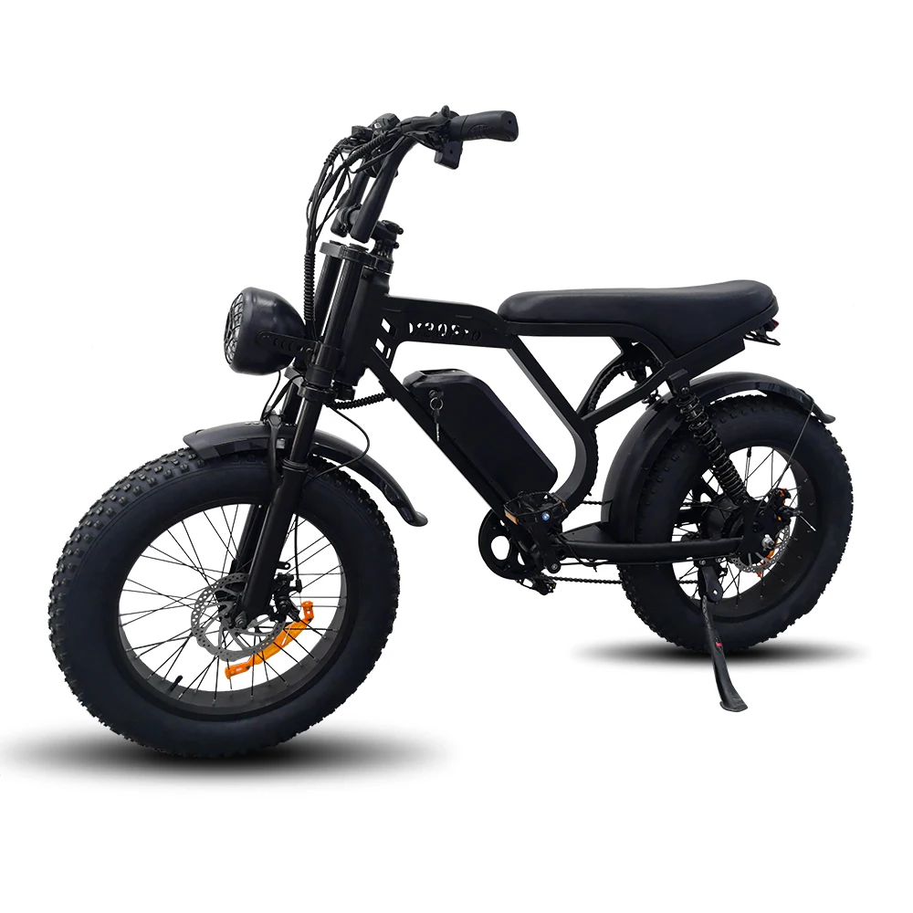 ЕС склад 48 В 500 Вт V20 PRO Электрический Fatbike гидравлический Смарт-Электронный стальной каркас fettire Bike с емкостью аккумулятора 15 мАч