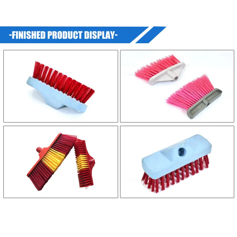 220V/380V CNC 4 axis 1 tufting automatic cleaning broom sweeping brush making machine