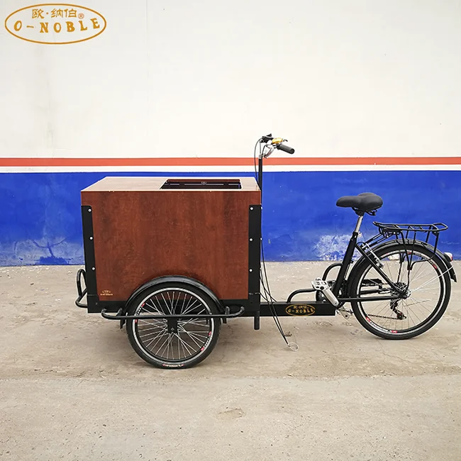 Commercial Mobile Food Truck for sale Take-out food  electric three-wheeled bicycle