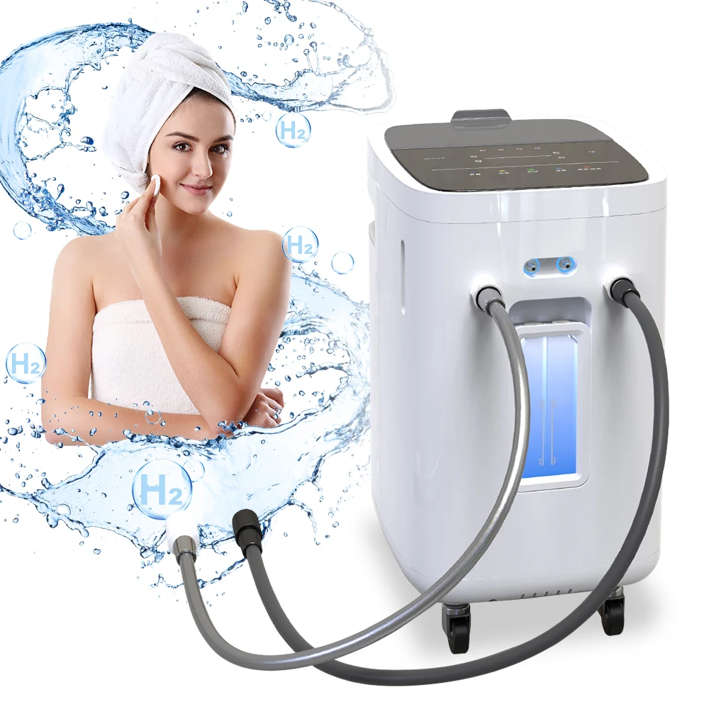 Wheel Design Hydrogen Water Bath Generator 3 in 1 Hydrogen Inhaler Machines 300ml Home Bathing Equipment Hydrogen Water Molecule