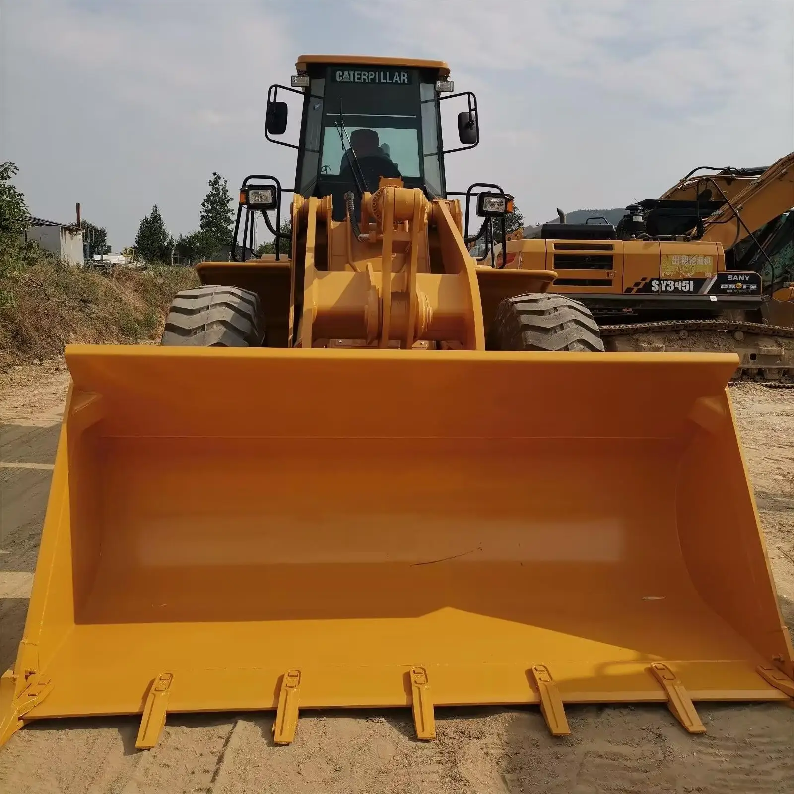Used Good Condition Construction Site CAT 966H Payloader Machinery